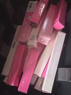 Jeffree Star Pink Lip Gloss, Lipstick, & foundation- Assorted Shades